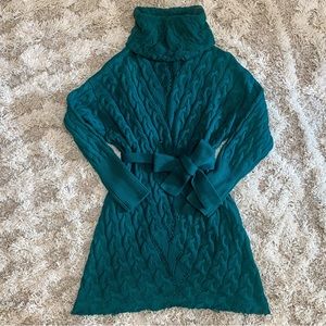 NWOT Emerald Green Sweater Dress